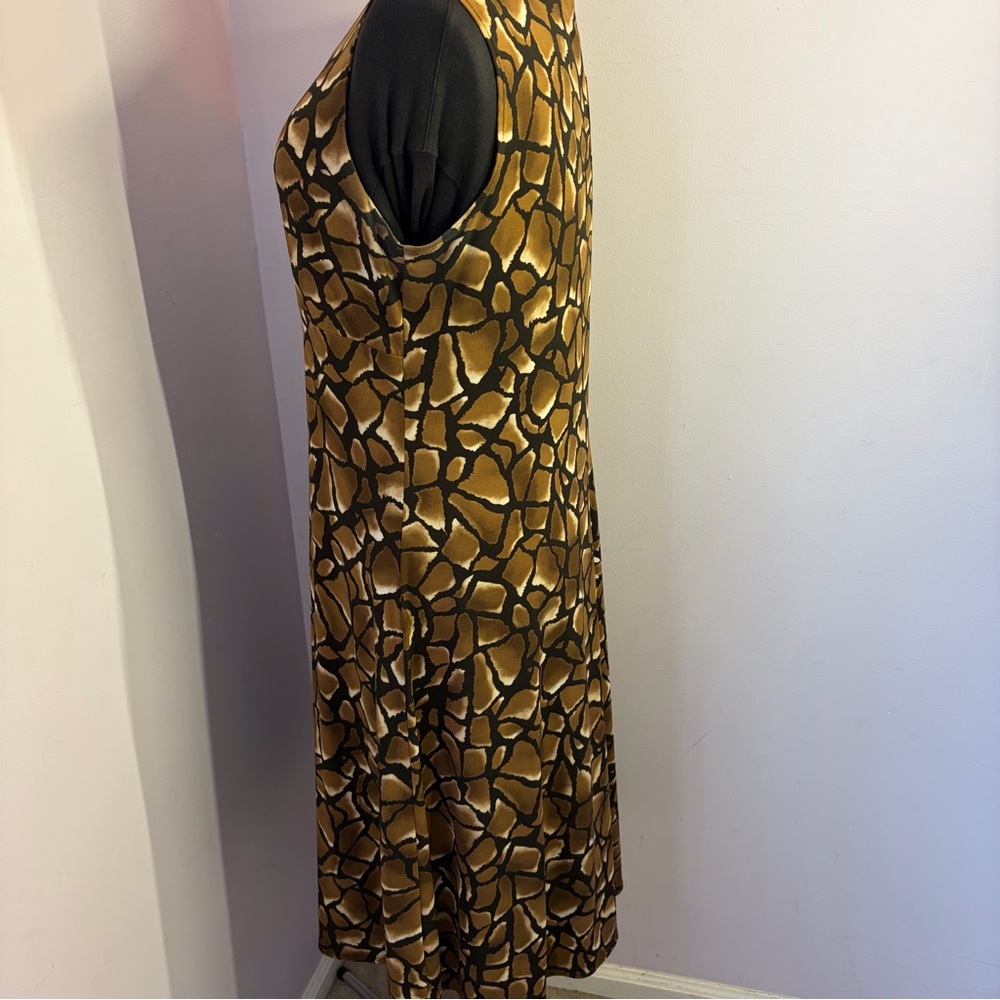 Chico's Brown and Black Dress, EUC, Size3(XL) - Picture 4 of 10